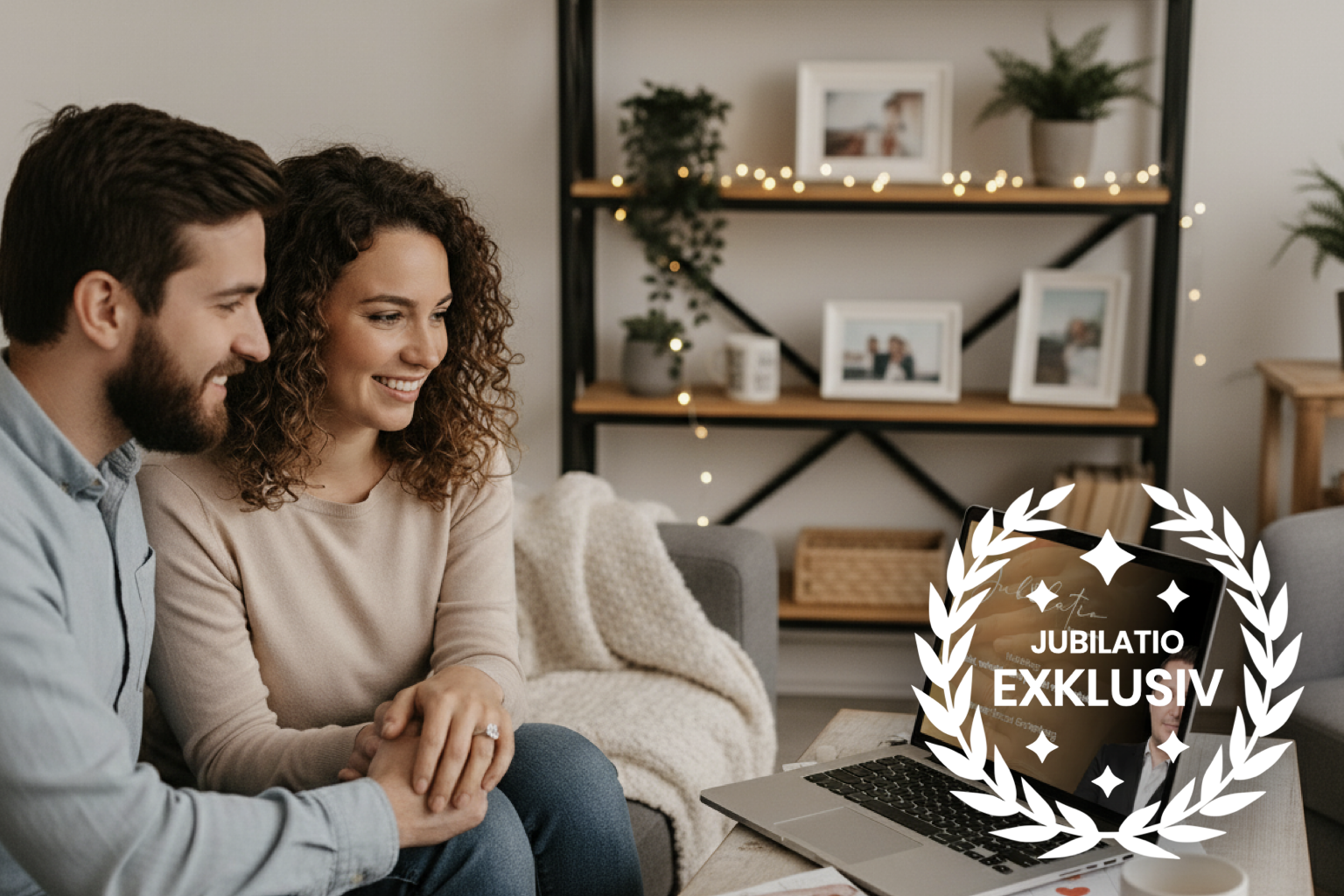 Gäste stoßen mit Gläsern auf einer festlich dekorierten Tafel an.