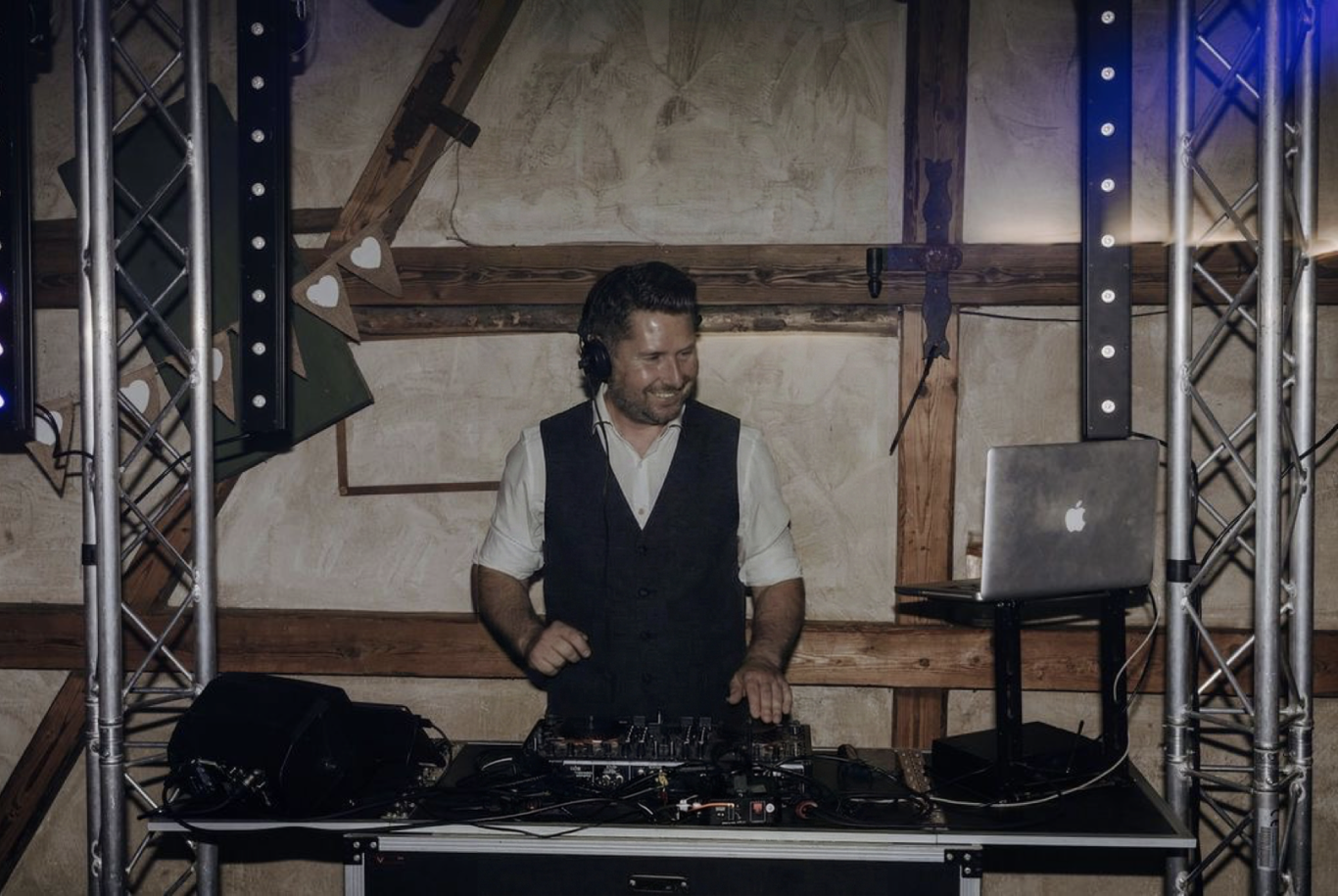 DJ Pascal Grunenberg auf einer Hochzeit